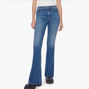 MOTHER Blue Flare & Wide Leg Jeans